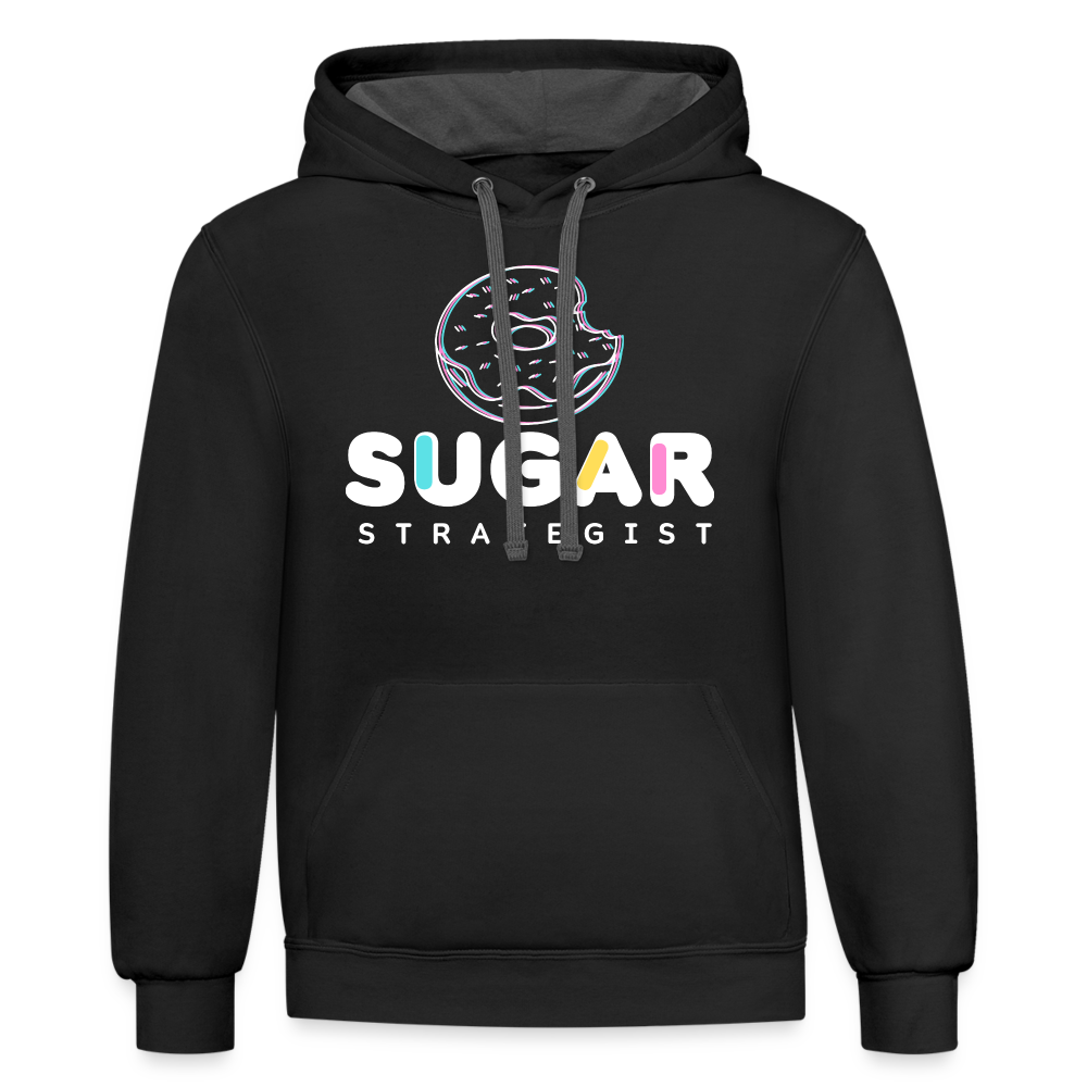 Hoodie with Sugar Strategist Logo