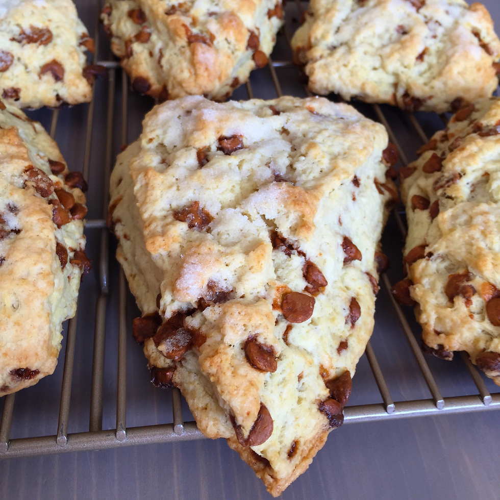 Thumbnail: Recipe: Cinnamon Chip Scones & Glaze