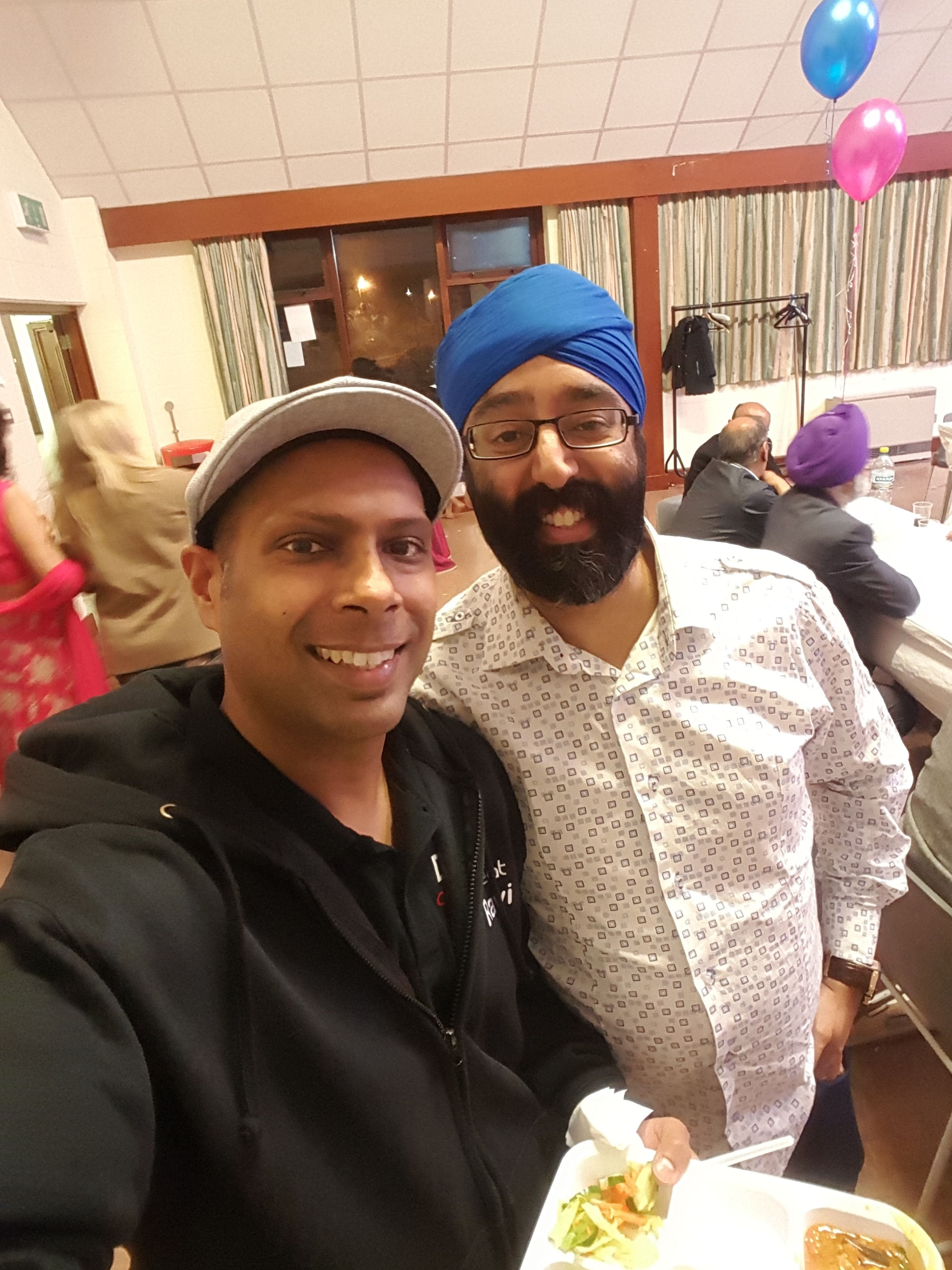 With Mr Retro Singh
