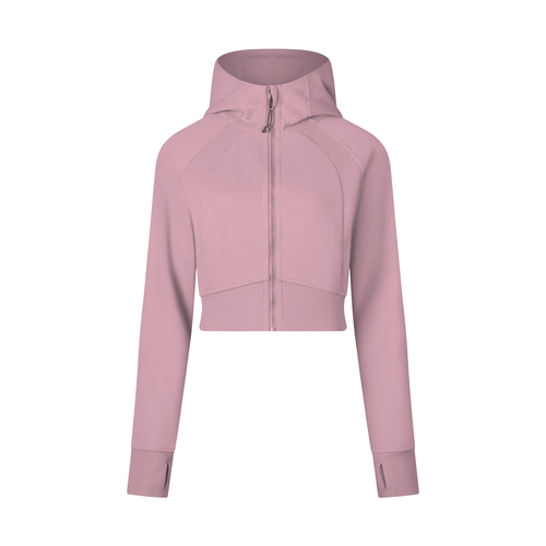 新品未開封☆Wellness Cropped Sweat Shirt Wellness Ivy Cropped Zip Hoodie