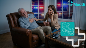 Emergencia vs. Urgencia en un Adulto mayor: Cuándo es necesario llamar a un médico a domicilio de inmediato