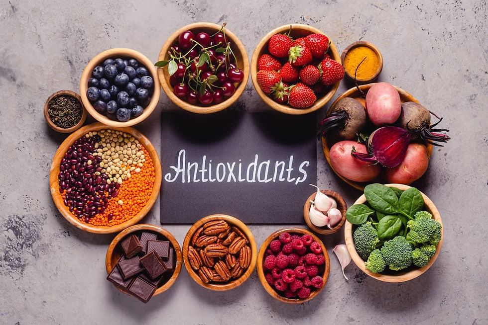 consejos del consumo de antioxidantes