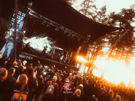 Gaerea playing during sunset in Nummirock Finland 2026