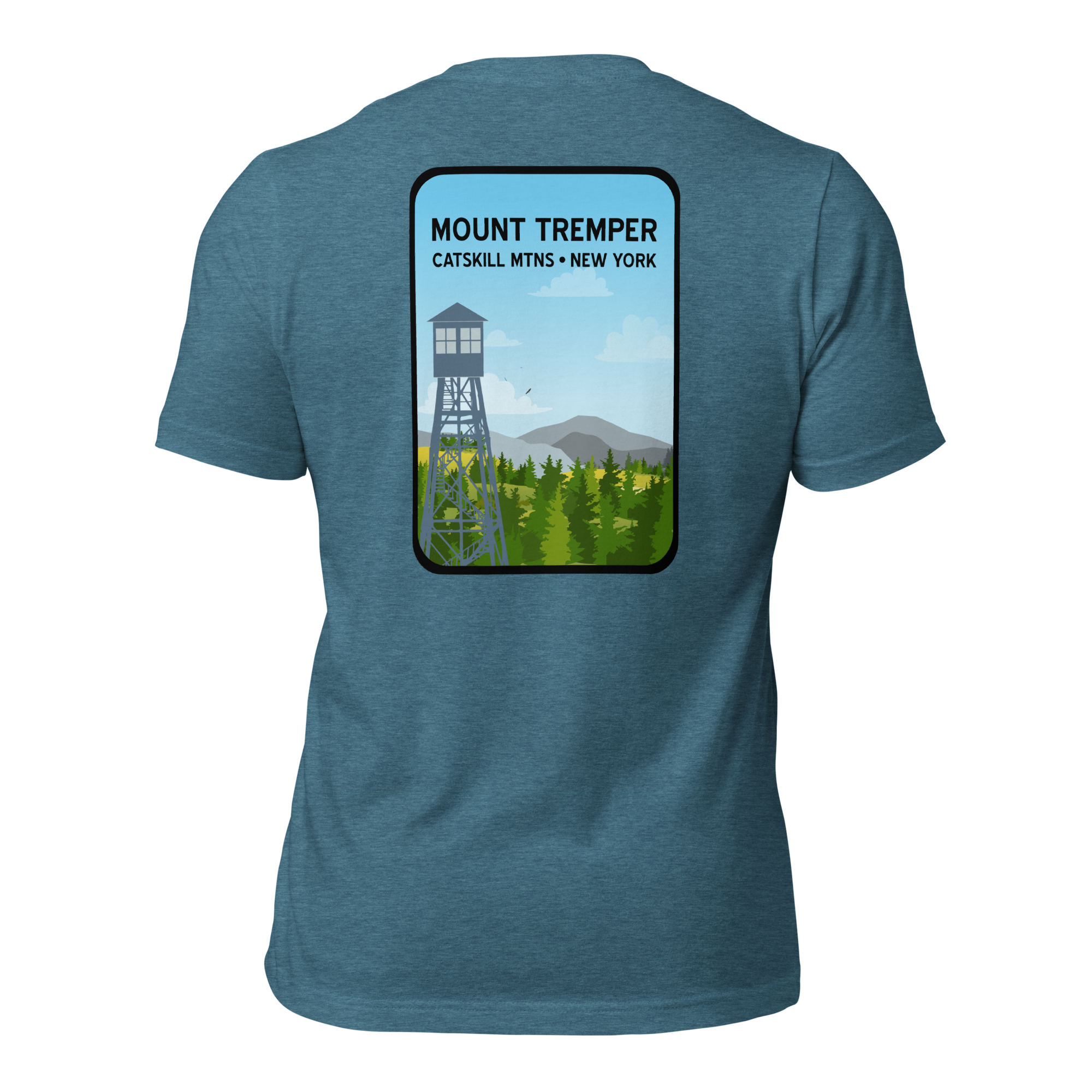 Mount Tremper Mountain and Fire tower, New York - Catskill Mountains