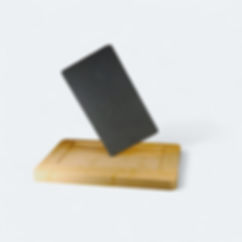 CUTTHRU Steak Serving Board with a Hot Lava Stone Plate, Serve Steak on a Hot
