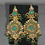 Thumbnail: Green jade chandelier Indian set