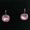 Thumbnail: Swarovski crystal lever back earrings -LILAC