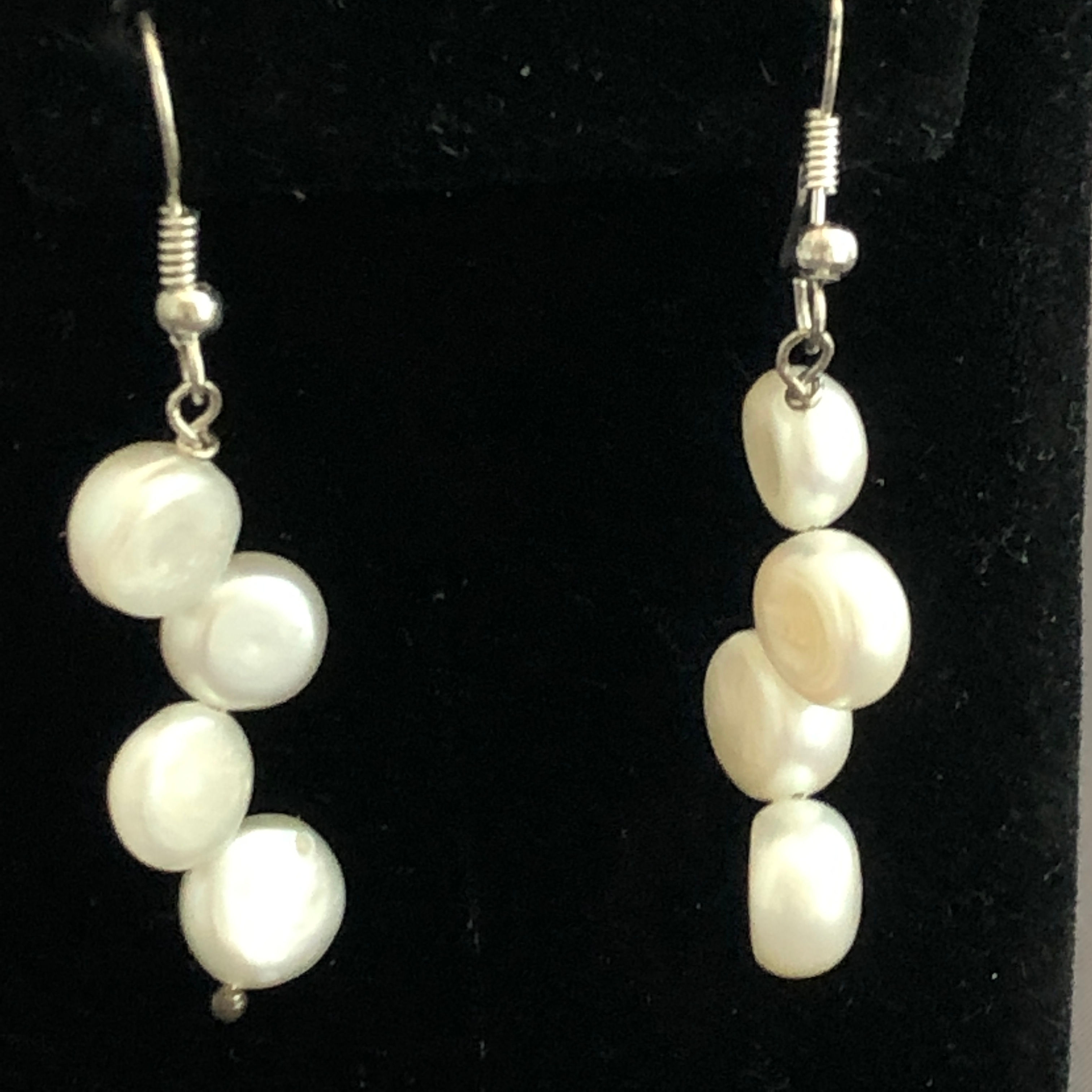 Sterling Silver Freshwater Pearl Earring