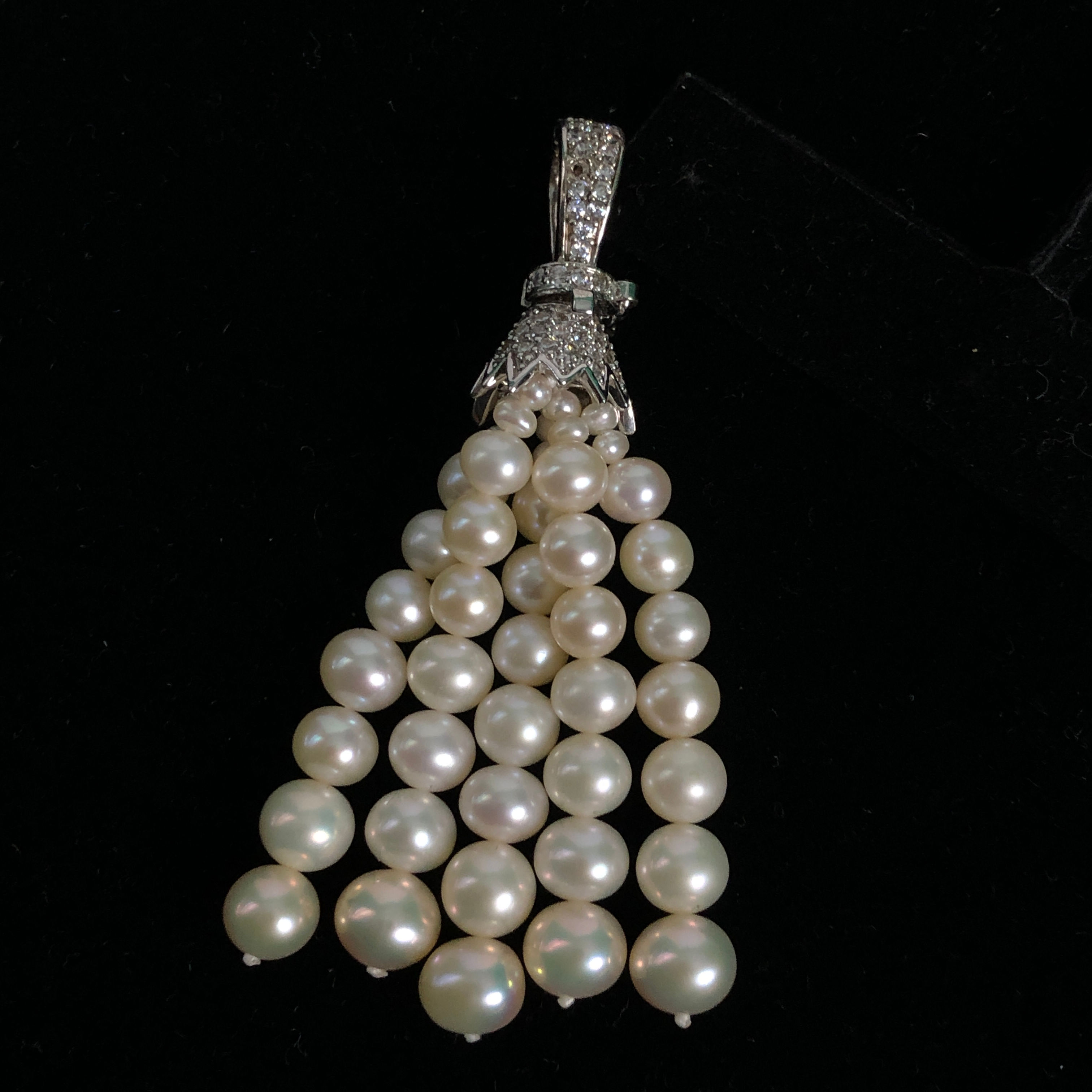 Sterling silver white Freshwater Cultured pearl enhancer