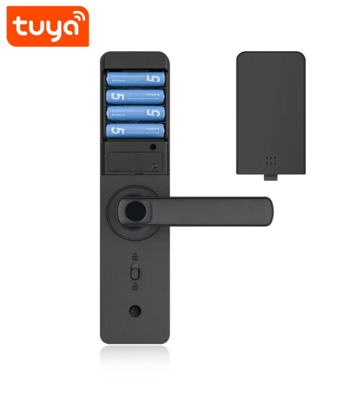 Miniatura: Cerradura Digital Biométrica WiFi Tuya | Huella, Clave, Tarjeta y App
