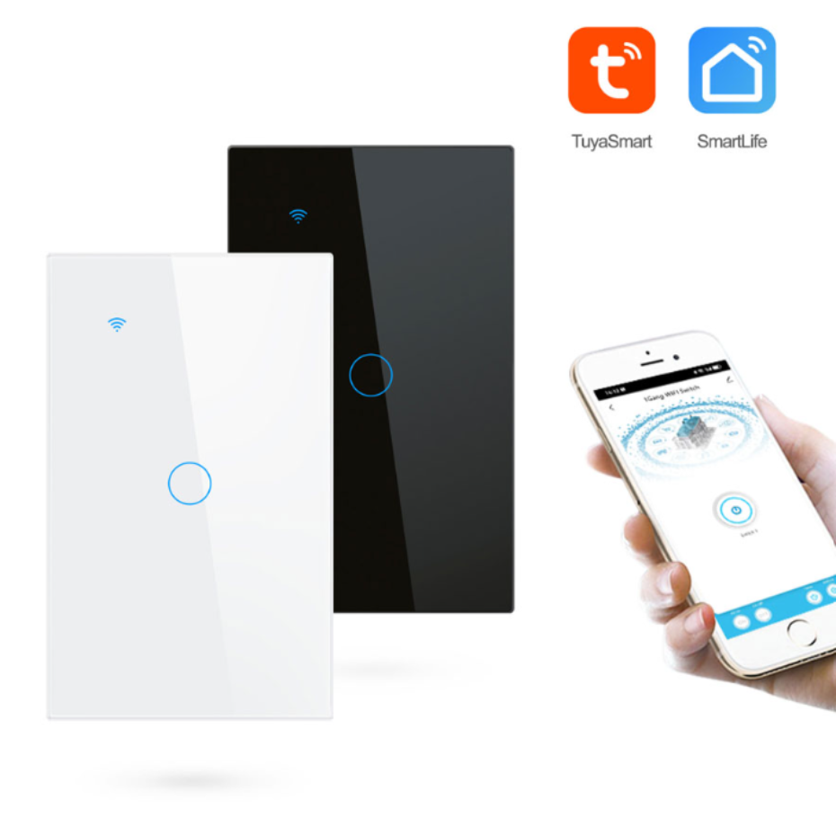 Miniatura: Interruptor Inteligente WiFi Touch (1/2/3 Canales)