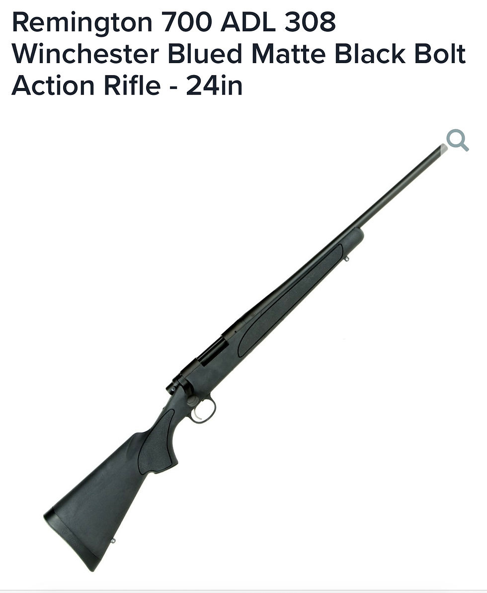 Remington 700 ADL 308 win