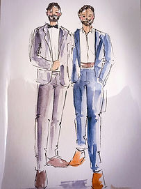 Live illustrator, North, North east, Event, wedding Illustration
