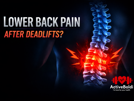 Lower Back Pain After Deadlifts? Here’s How to Fix It Fas