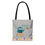 Thumbnail: I Know the Dewey Decimal System by Heart - Owl Design Tote Bag  - Sports Grey