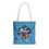 Thumbnail: Funny Mental Health Tote Bag – Built to Withstand the Storm with Quirky Humor