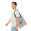 Thumbnail: I Know the Dewey Decimal System by Heart - Owl Design Tote Bag  - Sports Grey