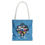 Thumbnail: Funny Mental Health Tote Bag – Built to Withstand the Storm with Quirky Humor