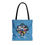 Thumbnail: Funny Mental Health Tote Bag – Built to Withstand the Storm with Quirky Humor