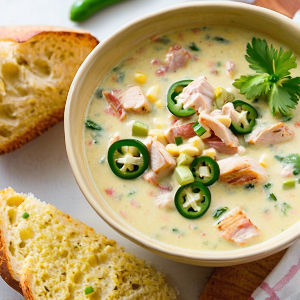 Jan 5 - Jalapeño Chicken & Cheddar Chowder