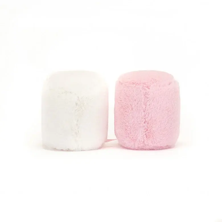 Thumbnail: Jellycat Amuseable pink and white marshmallow 