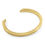 Thumbnail: Cason Square Maxi Wayfarer 9ct Yellow Gold Bangle
