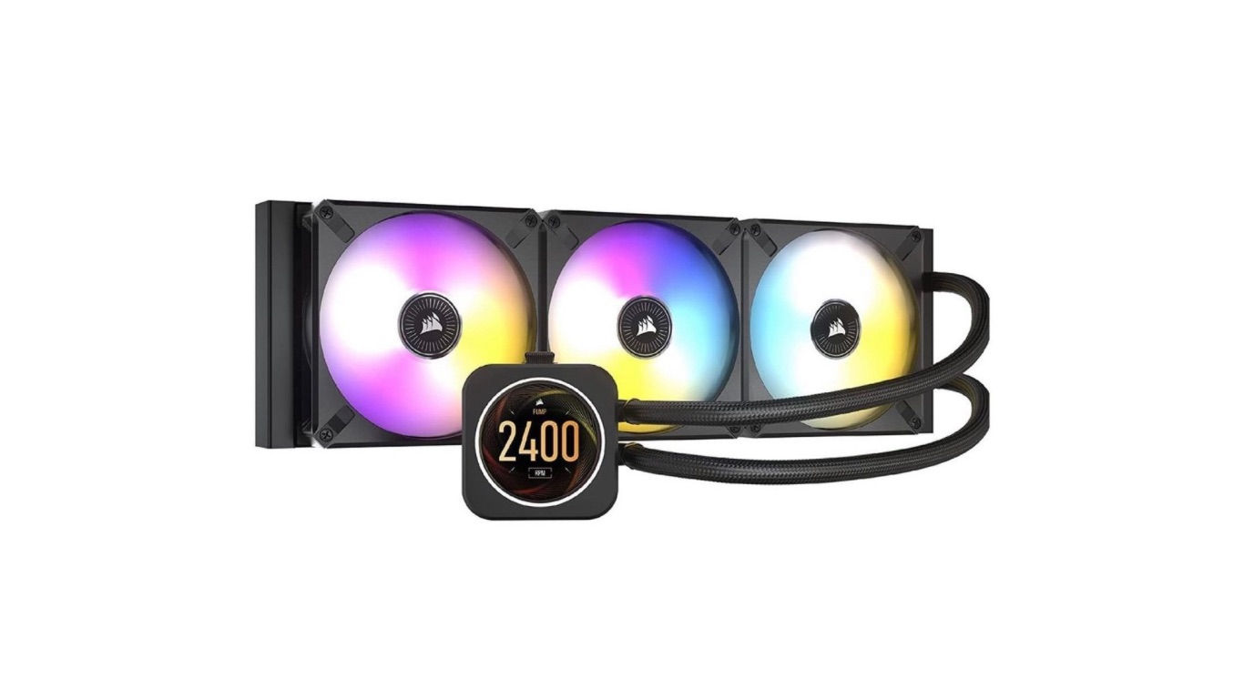 CORSAIR iCUE H150i ELITE LCD Display Liquid CPU