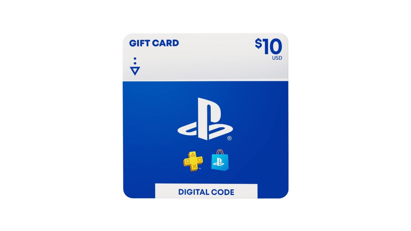 $10 USD PlayStation Digital Gift Card