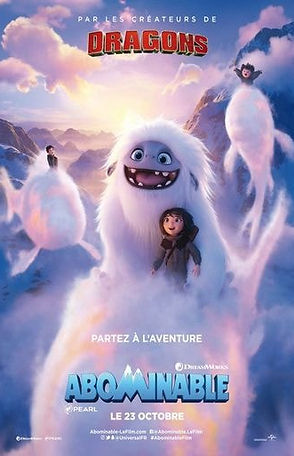 Affiche du film "Abominable"au cinéma à Douai