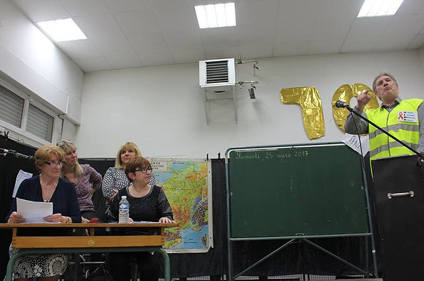 Les membres de l'amicale en action