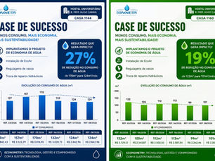 Menos desperdício. Mais economia. Mais eficiência. 💧💰 - Hostel Universitário