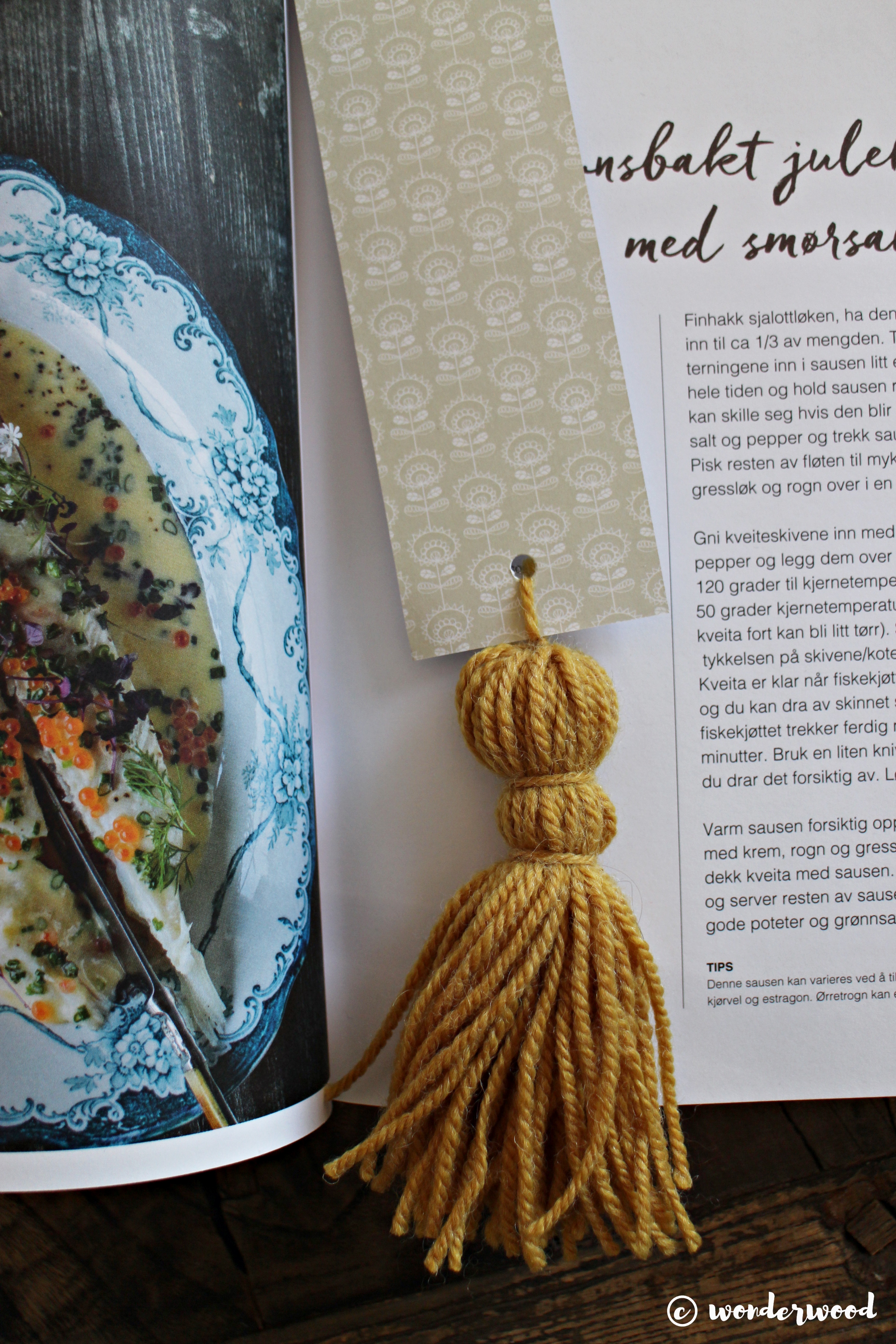 tassel bookmark