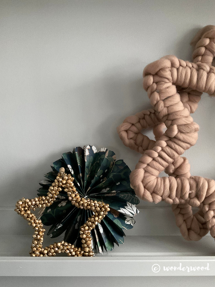 diy flettet stjerne // diy chunky star