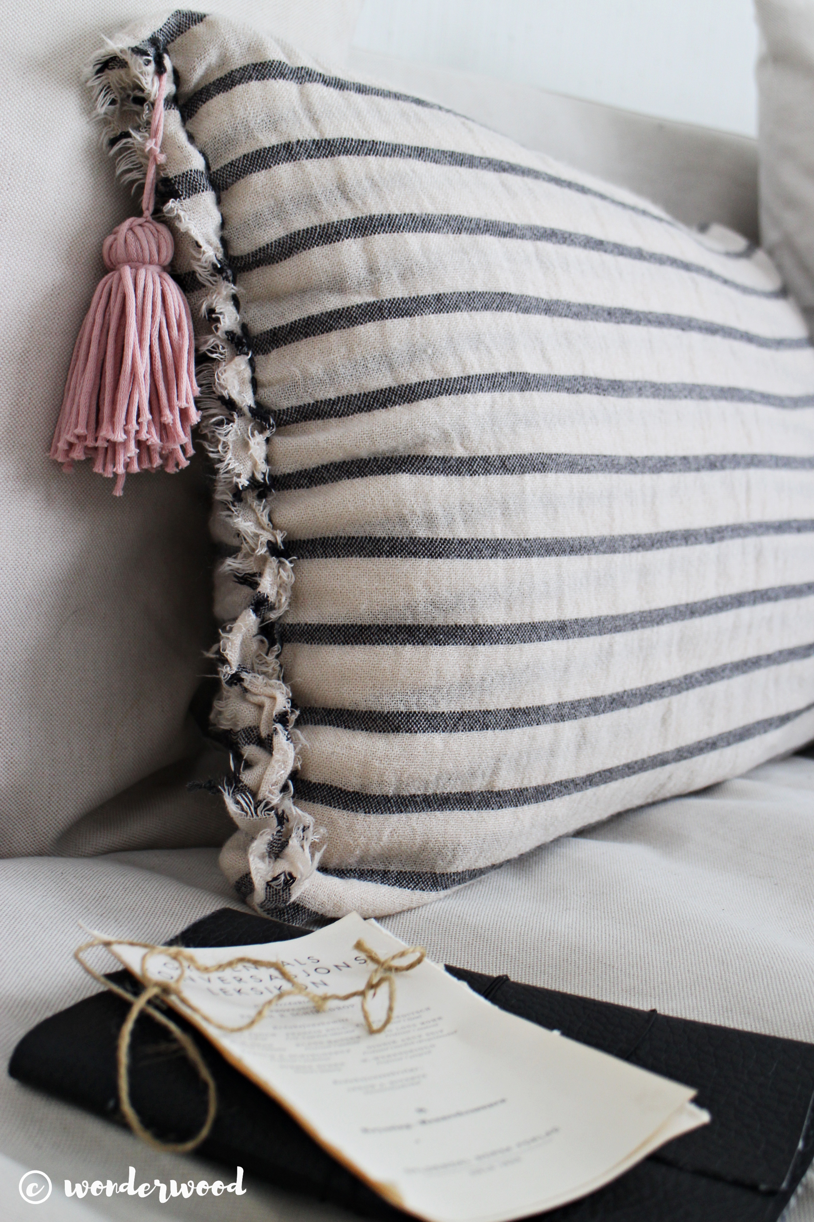 pillowcase from scarf