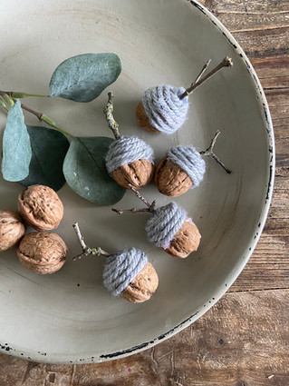 diy eikenøtter // diy crafted acorns