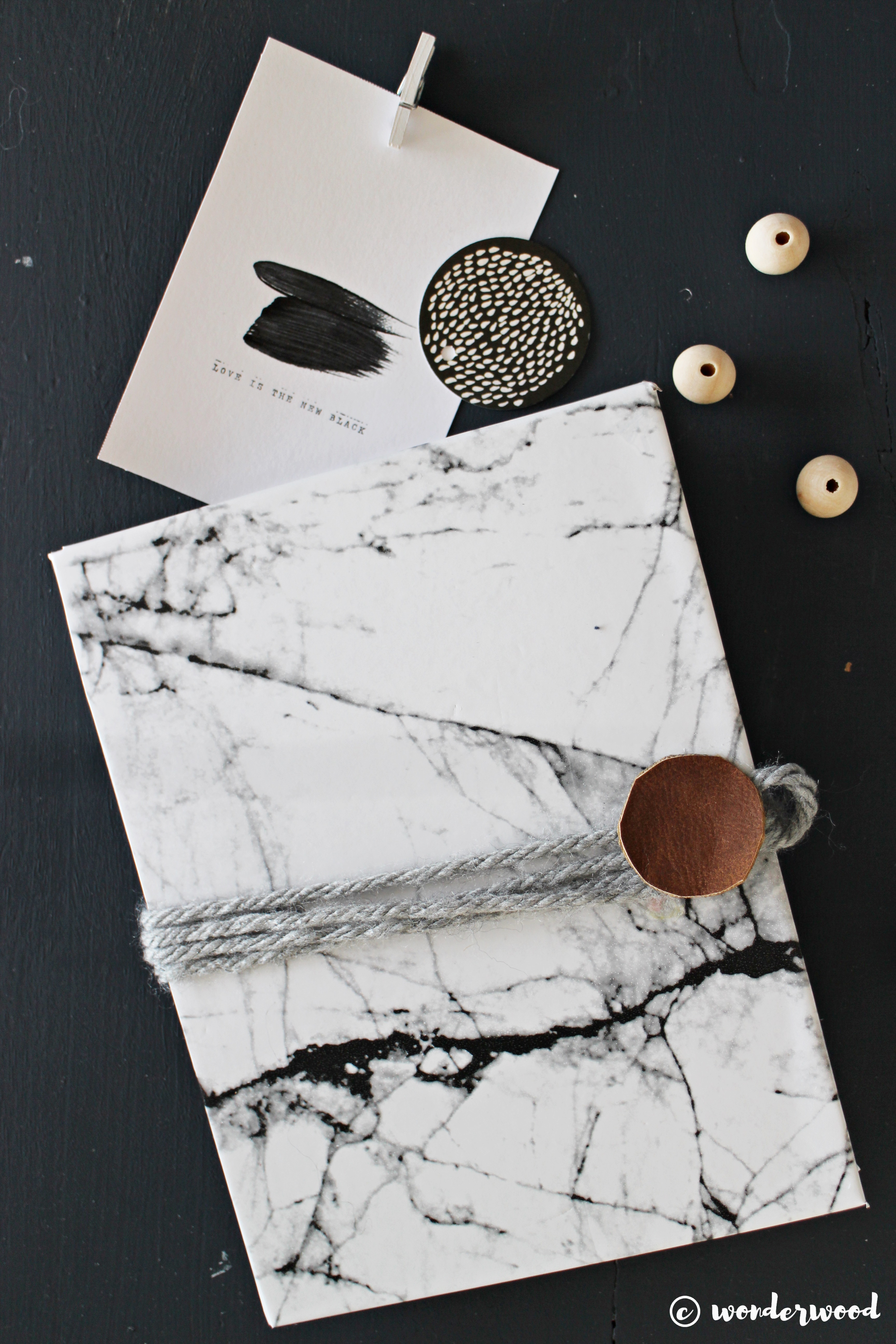 marble envelope folder