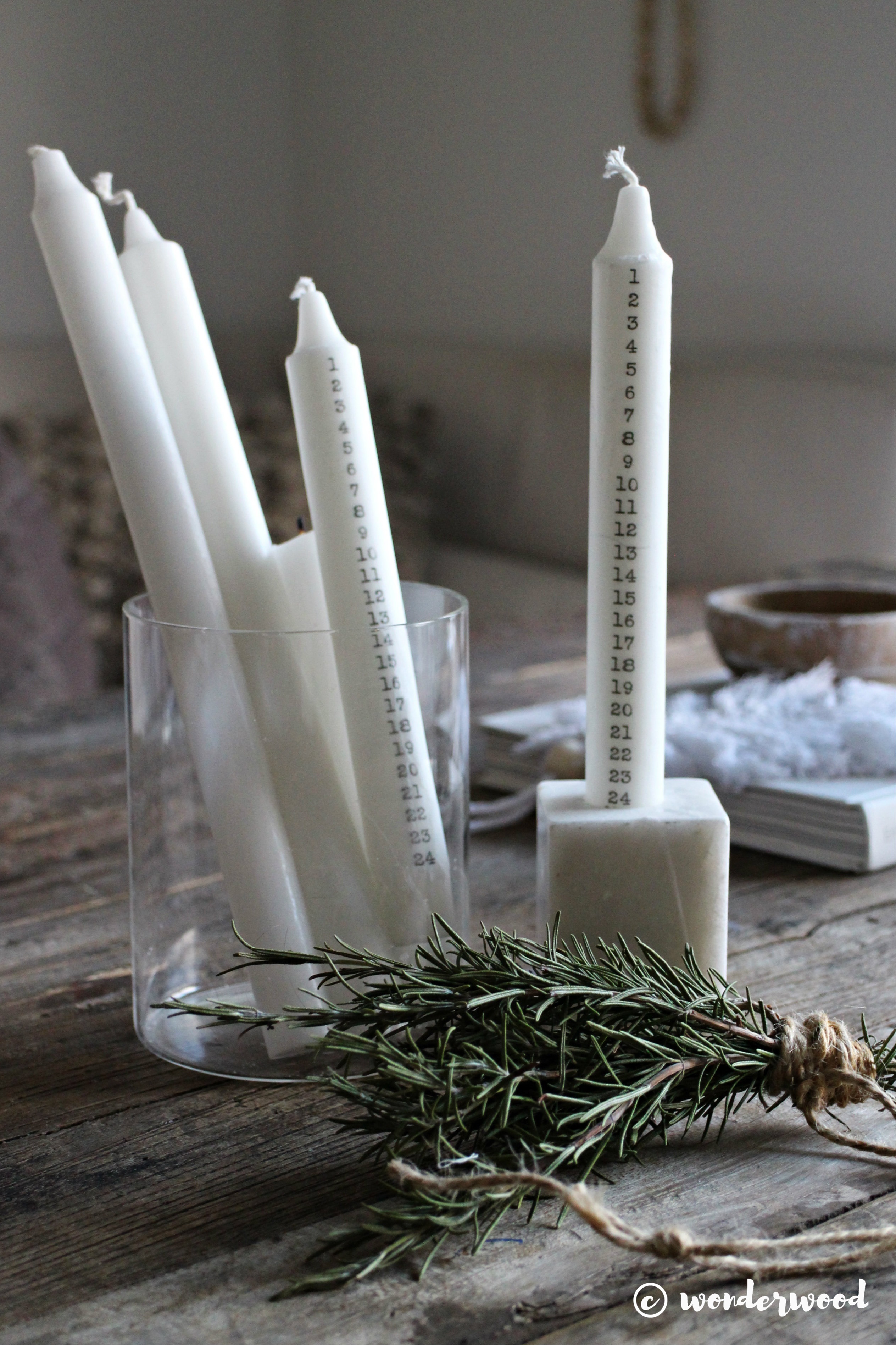 calendar candle