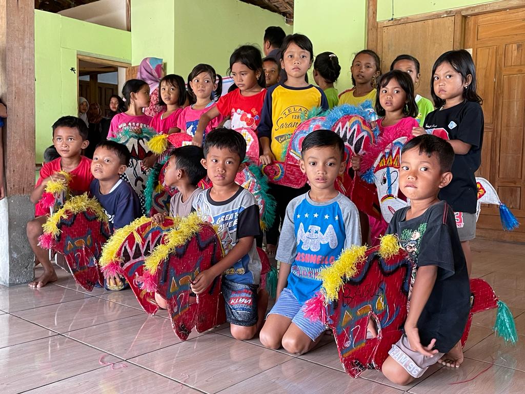 Enfants accompagnés dans un programme Solibad