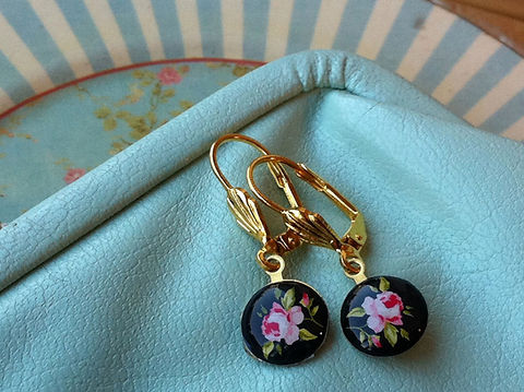 Rose Earrings
