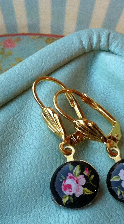 Rose Earrings