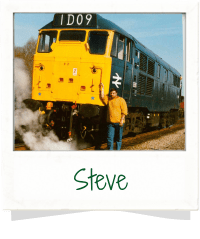 Steve Clark from Clark Hearsey loves trains as a hobby