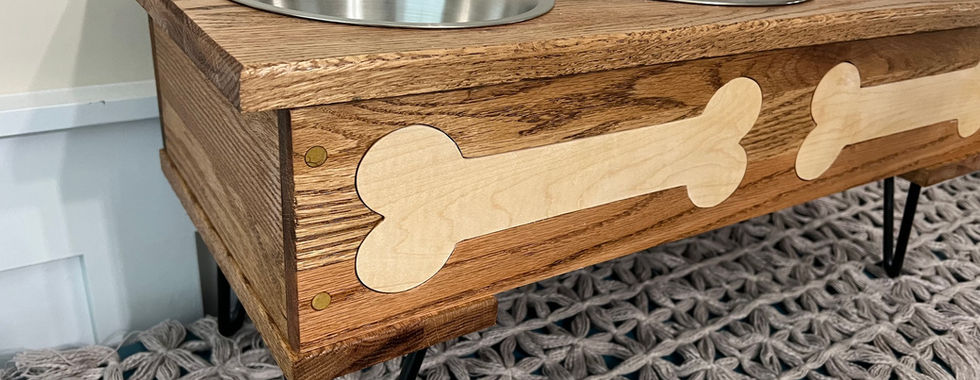 Elevated Bowl with bones