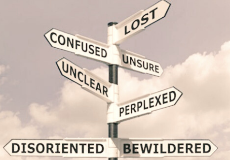 The presence of confusion isn’t always an indication of the absence of God
