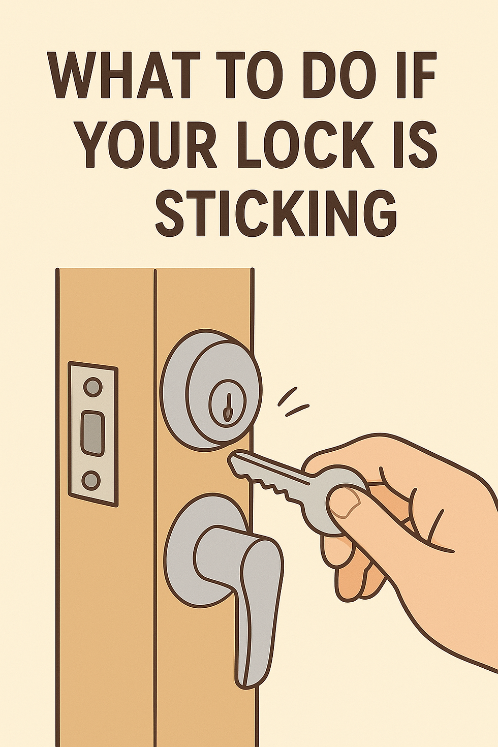 What to Do if Your Lock Is Sticking
