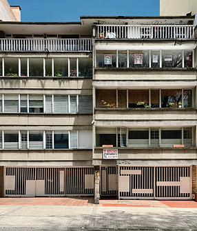 Arquitectura Moderna, Barrio la Soledad, sobre el park way.png