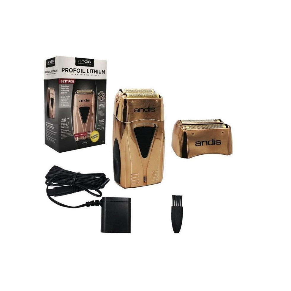 Miniatura: Barbeador Andis Profoil Lithium Plus Titanium Ts-2 Dourado