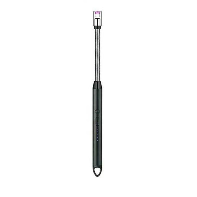 Miniatura: Acendedor Fogão Elétrico Eletrônico Usb Recarregável Luxo Rotação de 360 graus