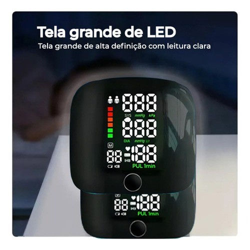 Miniatura: Medidor De Pressão Arterial Digital Voz Em Português