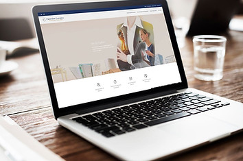 Laptop showing Belfast Copywriter website example.jpg