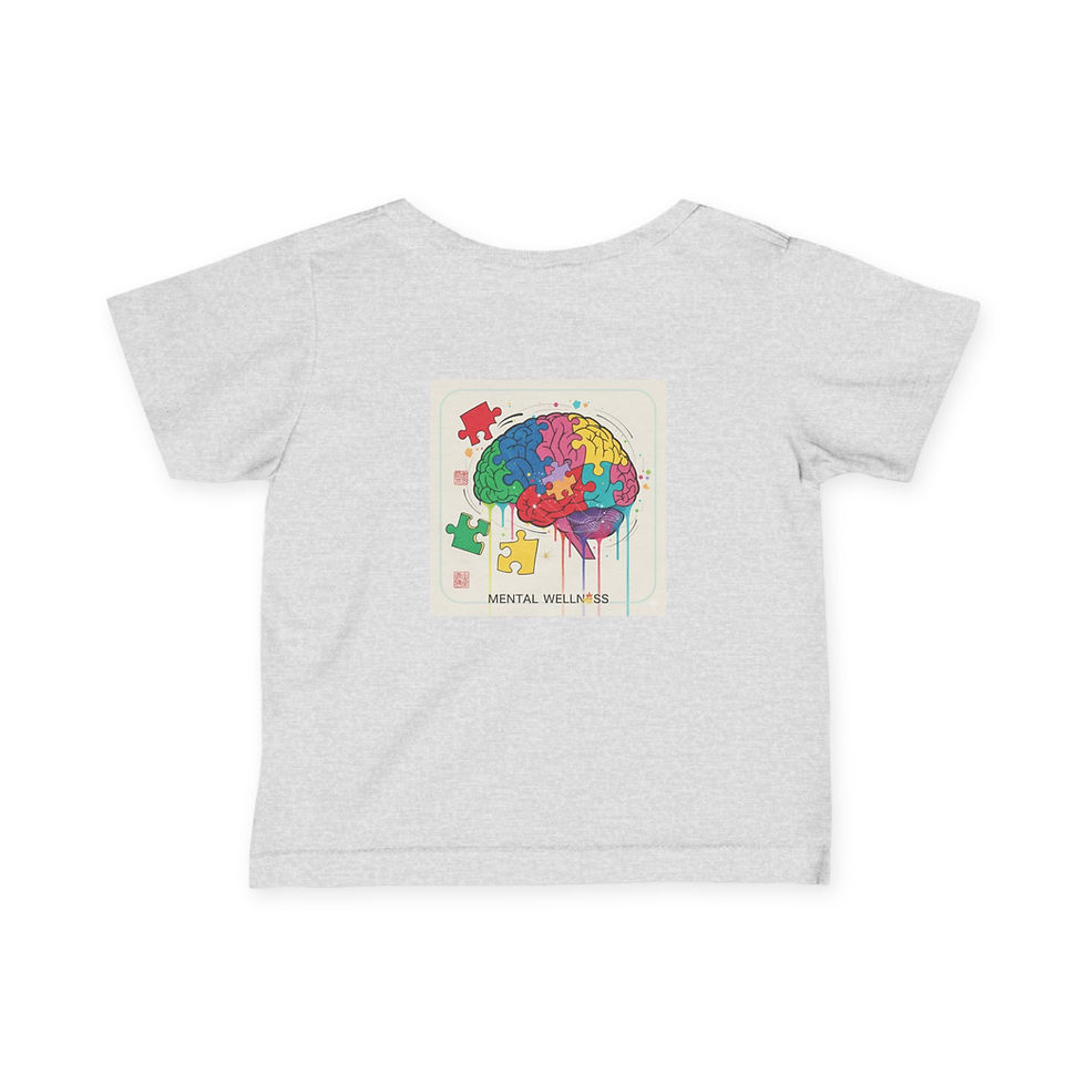 Thumbnail: Infant Tee — "Socks of Excellence" Mental Health Awareness